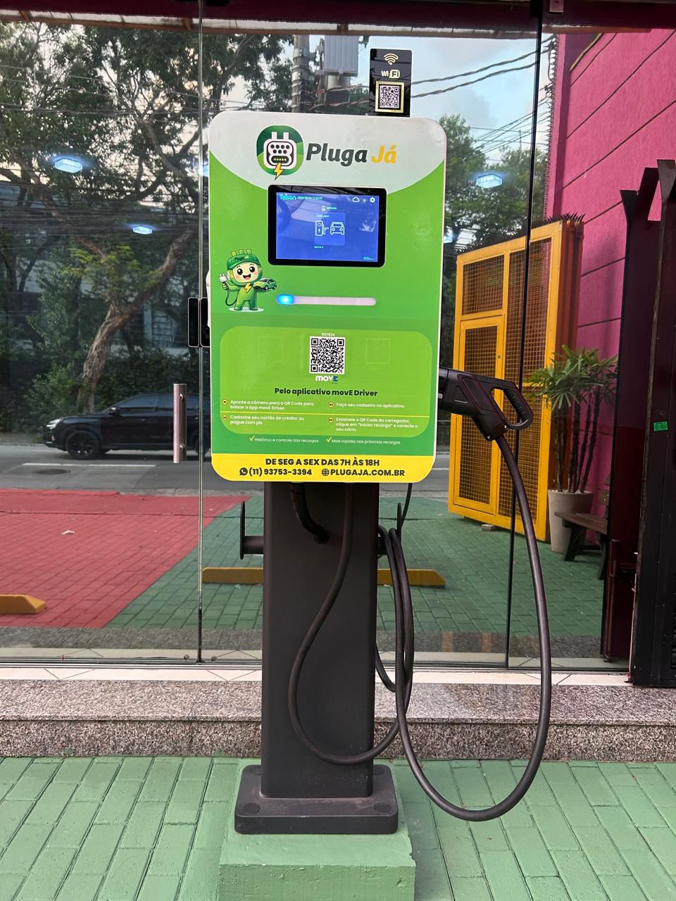 Carregador Teison DC 30kW — PlugaJá Santana